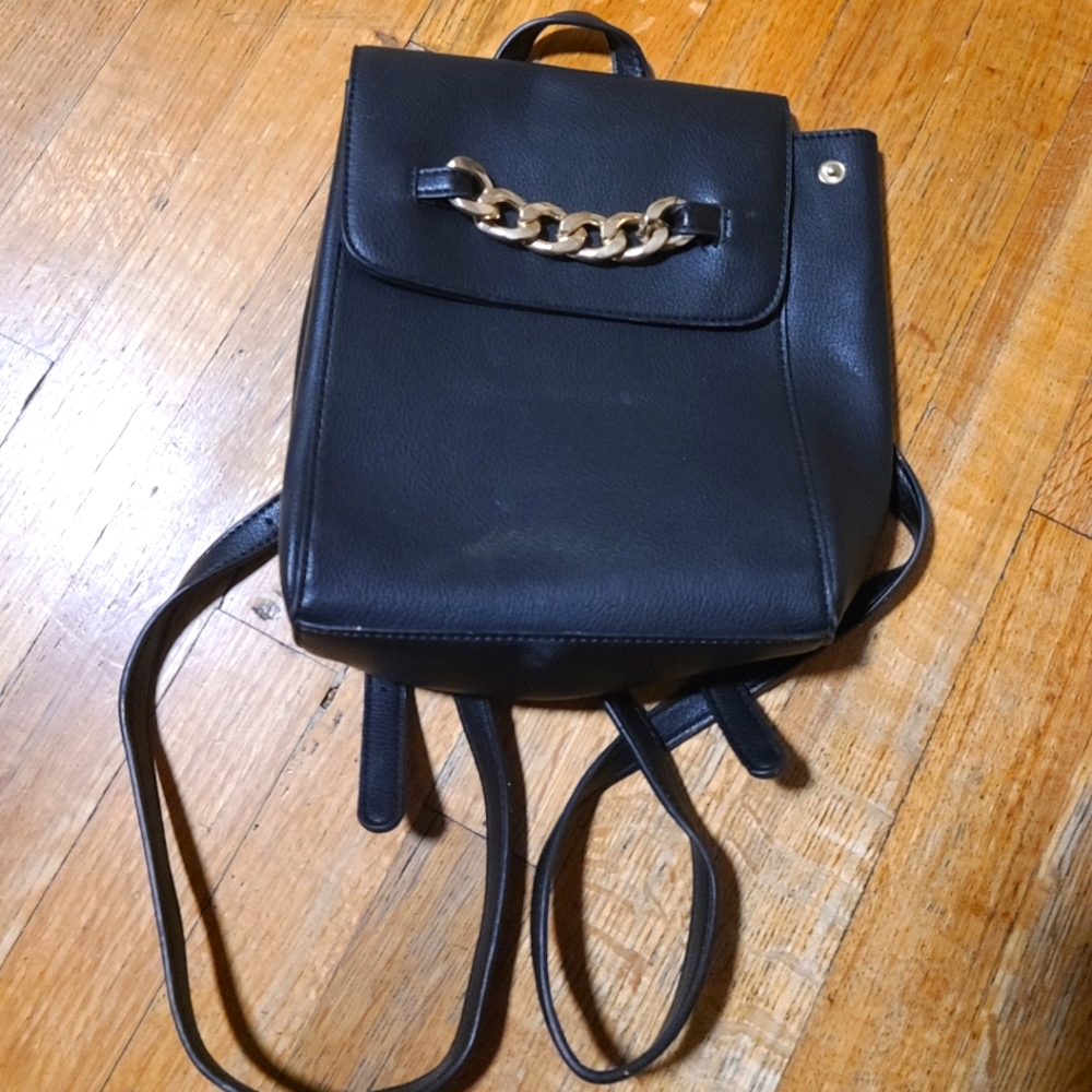 Black Purse Backpack